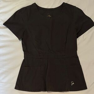 Jaanuu Black Short Sleeve Women's Top